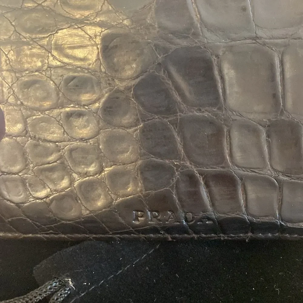 PRADA Saffiano Leather Bifold Wallet